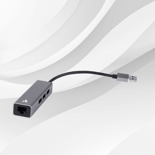 Second image of Adaptador Ethernet + USB A (USB 3.0)