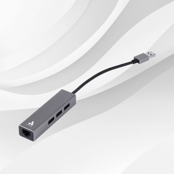 Adaptador Ethernet + USB A (USB 3.0)