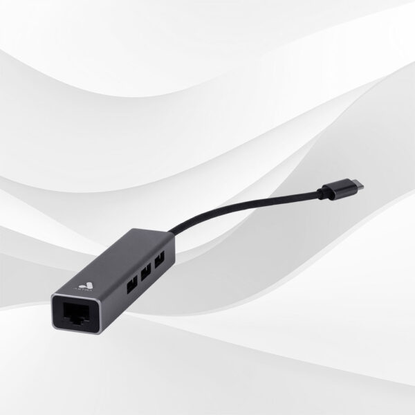Second image of Adaptador Ethernet + USB A (USB C)