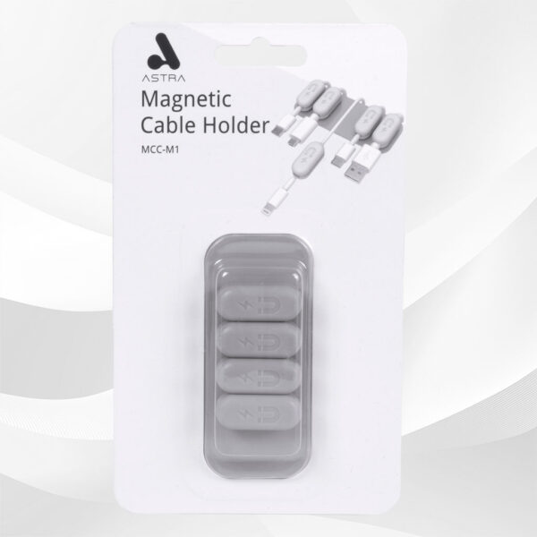 Soporte Magnético Adhesivo para Cables