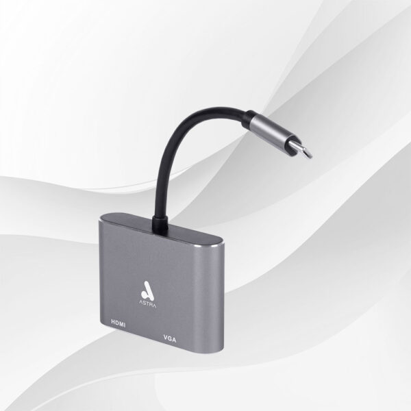 Second image of Adaptador Tipo C a HDMI / VGA